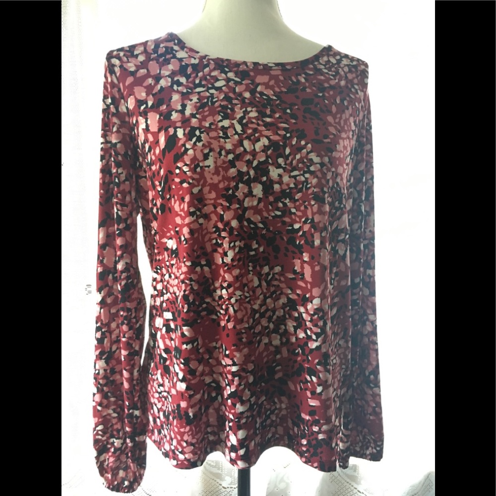 Roz&Ali Dressbarn Beautiful Blouse